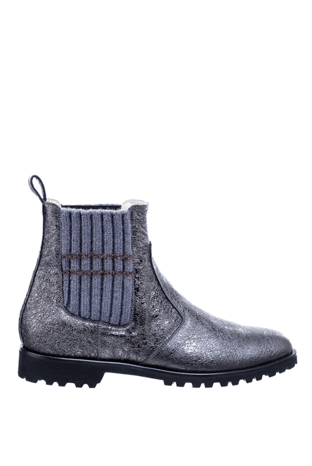Panicale woman gray leather boots for women buy with prices and photos 156028 - photo 1