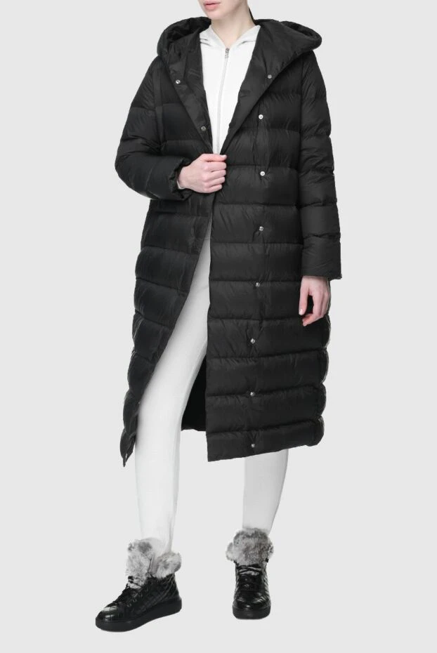 Fleur de Paris woman women's black polyester down jacket buy with prices and photos 156036 - photo 2
