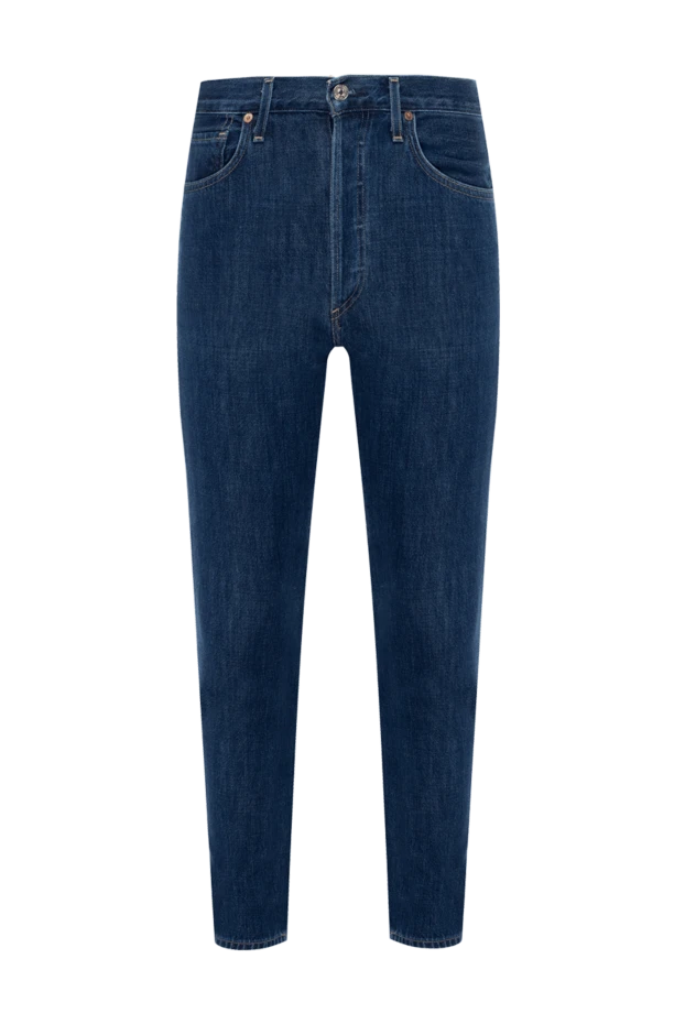 Citizens of Humanity женские джинсы из хлопка и вискозы синие женские купить с ценами и фото 156049 - фото 1