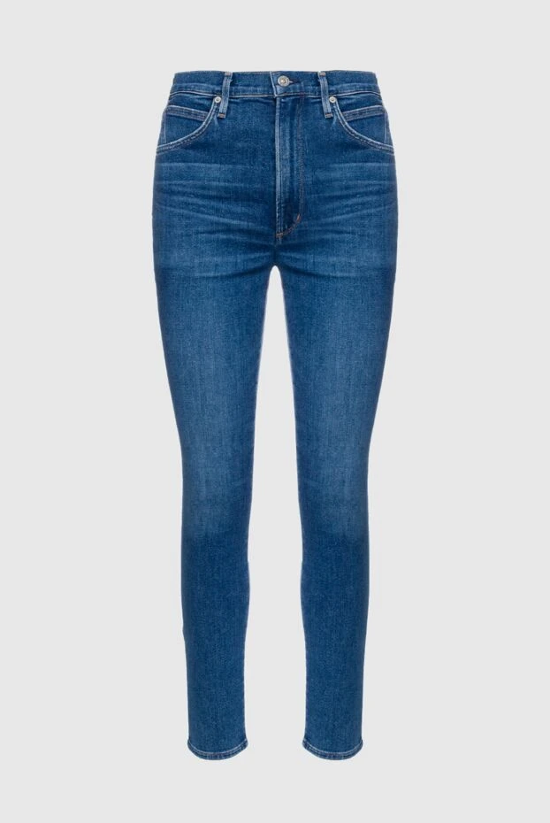 Citizens of Humanity женские джинсы из хлопка синие женские купить с ценами и фото 156050 - фото 1