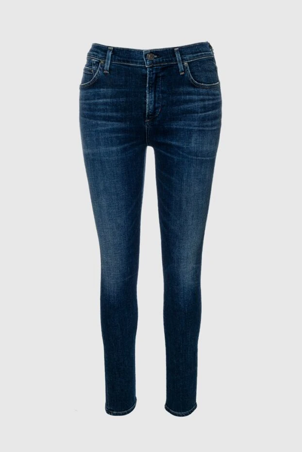 Citizens of Humanity женские джинсы из хлопка синие женские купить с ценами и фото 156052 - фото 1