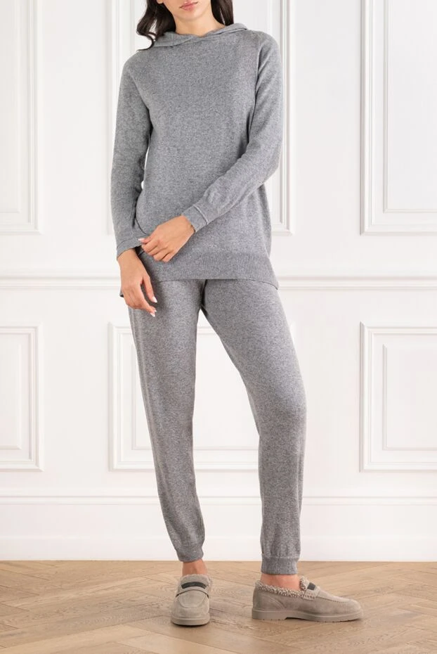 Rocco Ragni women's gray pants 156091 - photo 2