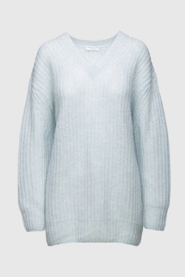 Cashmere & Silk Milano woman blue cashmere jumper for women buy with prices and photos 156162 - photo 1