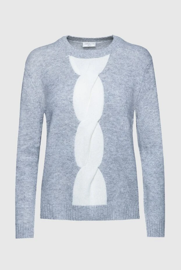 Cashmere & Silk Milano woman gray cashmere jumper for women buy with prices and photos 156168 - photo 1