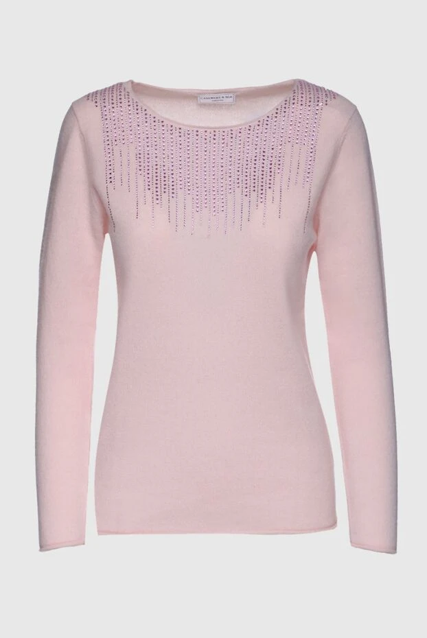 Cashmere & Silk Milano woman pink cashmere jumper for women buy with prices and photos 156176 - photo 1