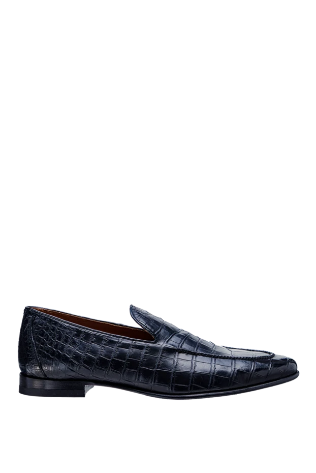 Pellettieri di Parma man black crocodile leather loafers for men buy with prices and photos 156222 - photo 1