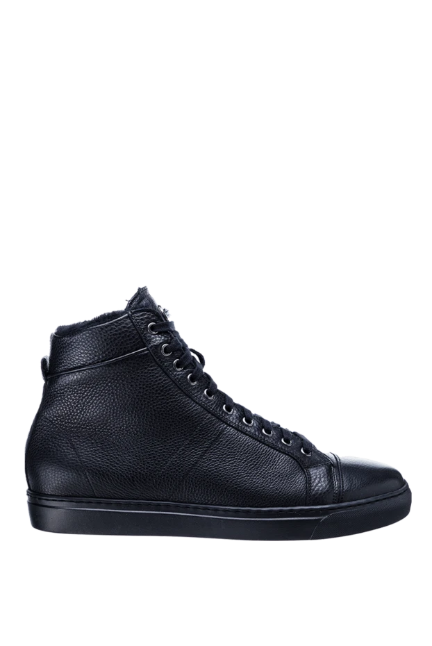 Pellettieri di Parma man black leather sneakers for men buy with prices and photos 156224 - photo 1