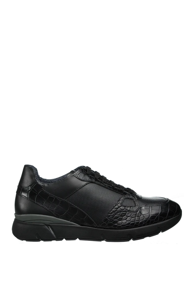 Pellettieri di Parma man black leather sneakers for men buy with prices and photos 156227 - photo 1