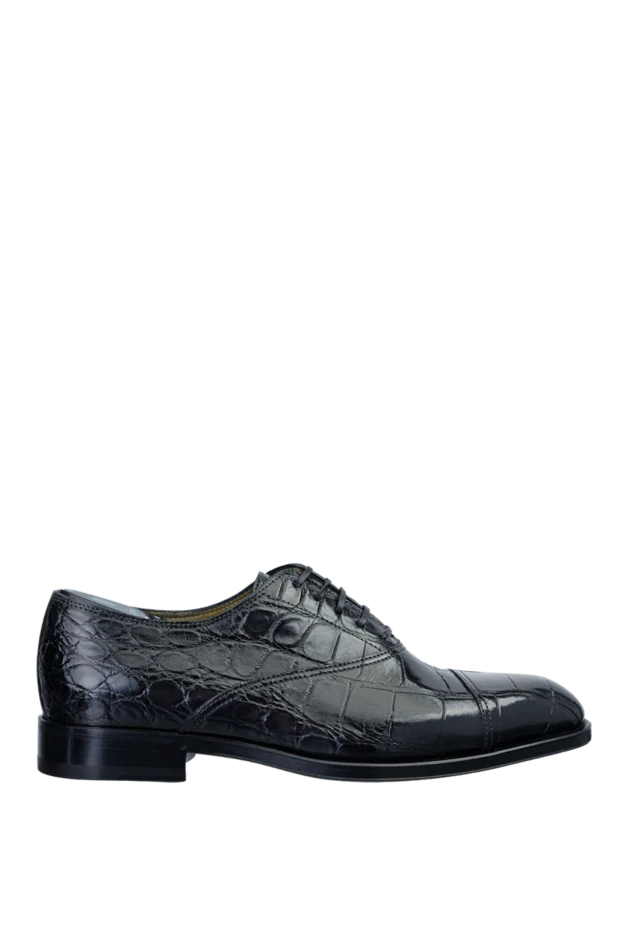 Tardini shoes for men from alligator leather black 156237 - photo 1