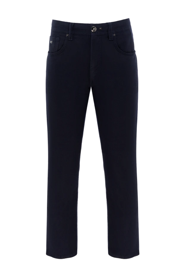 Tramarossa men's blue wool pants 156265 - photo 1