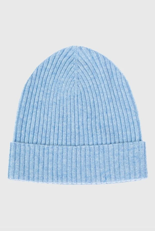Corneliani man blue cashmere hat for men buy with prices and photos 156285 - photo 1