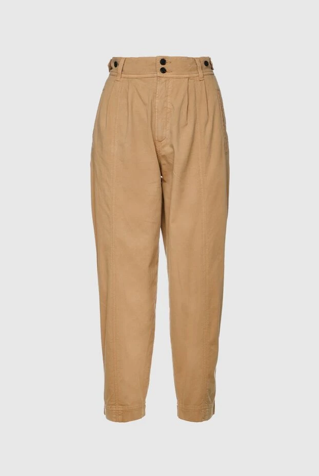 Citizens of Humanity woman beige cotton trousers for women buy with prices and photos 156302 - photo 1