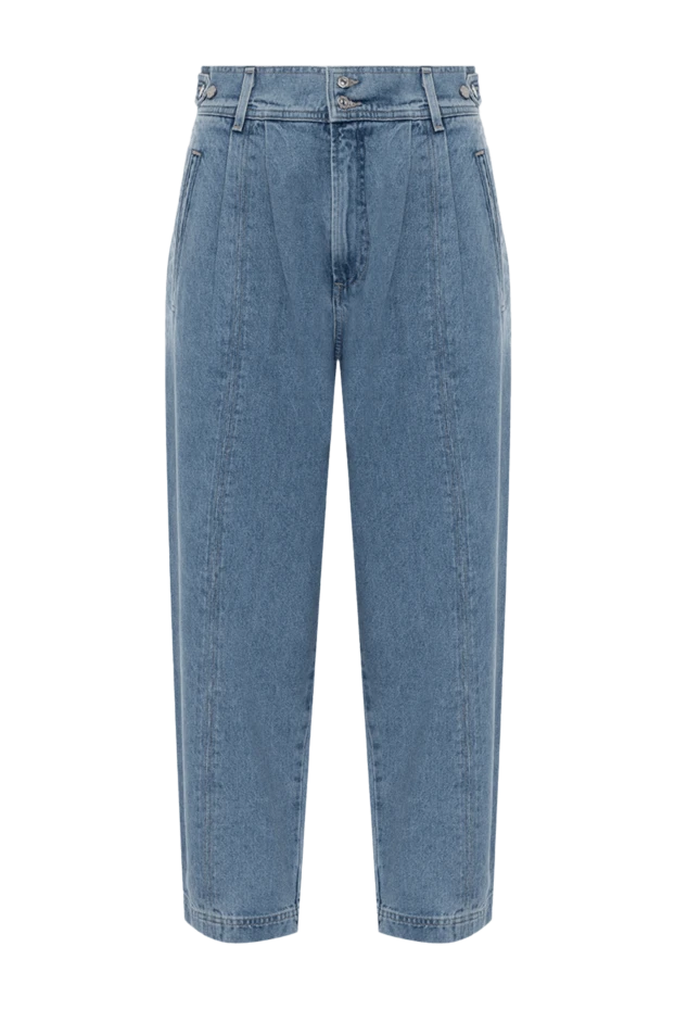 Citizens of Humanity женские джинсы из хлопка синие женские купить с ценами и фото 156303 - фото 1