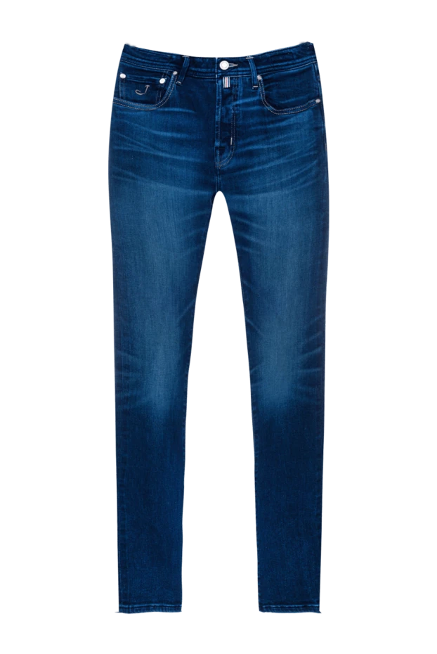 Jacob Cohen man blue cotton jeans for men buy with prices and photos 156324 - photo 1