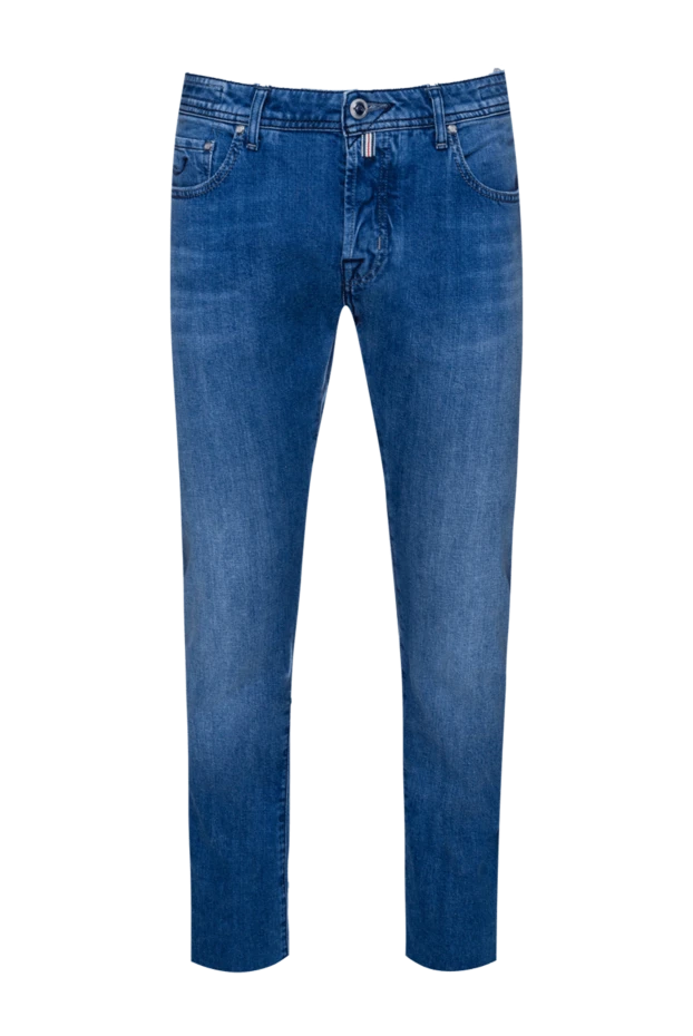 Jacob Cohen man blue cotton jeans for men buy with prices and photos 156325 - photo 1