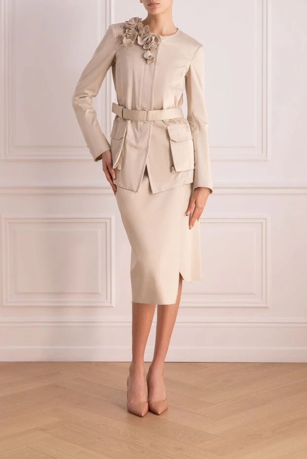 Ermanno Scervino woman gray women's suit with skirt buy with prices and photos 156352 - photo 2