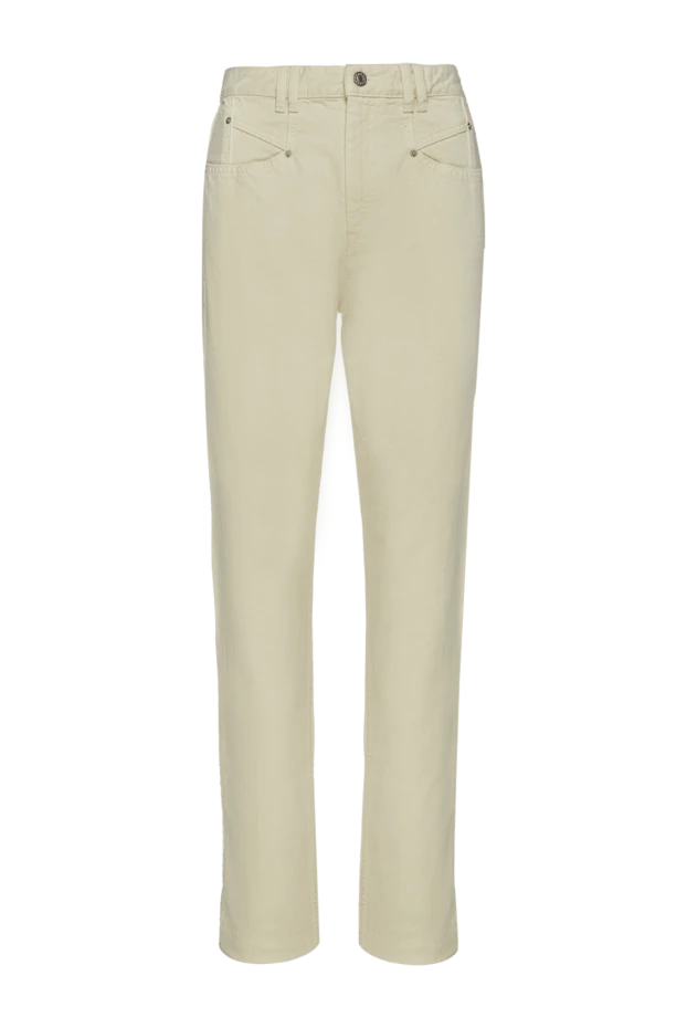 Isabel Marant woman beige cotton jeans for women buy with prices and photos 156382 - photo 1