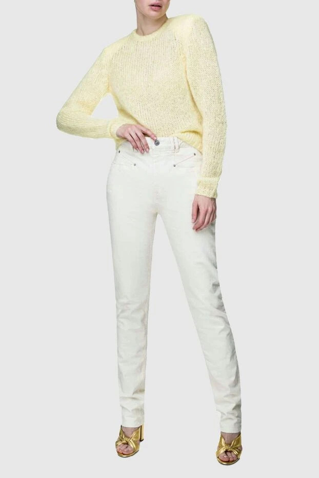 Isabel Marant woman beige cotton jeans for women 156382 - photo 2