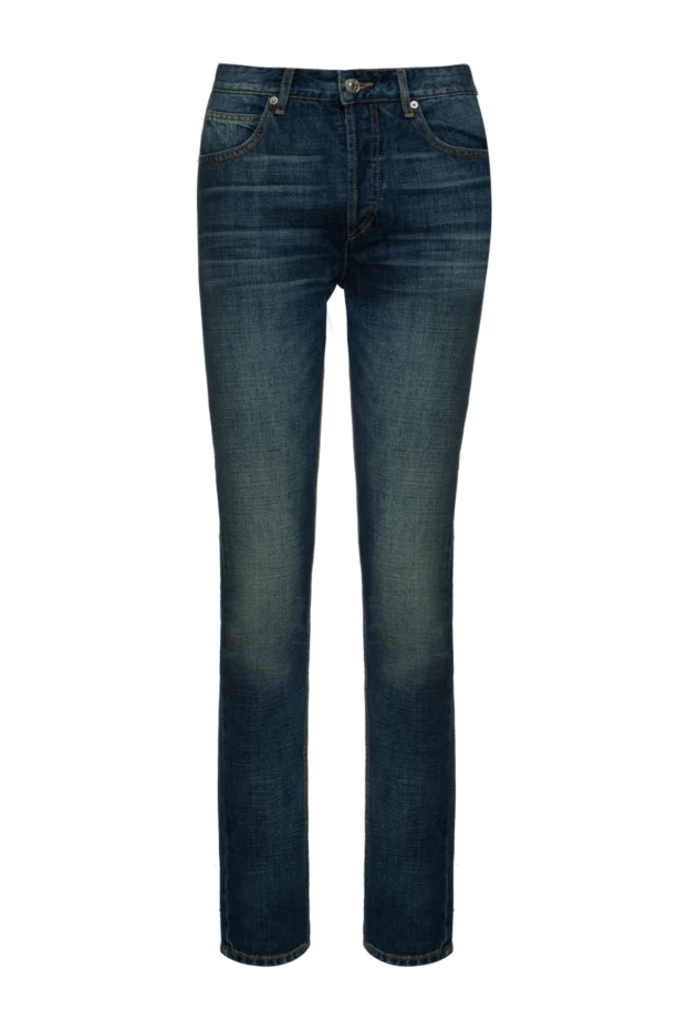 Isabel Marant женские джинсы из хлопка синие женские купить с ценами и фото 156391 - фото 1