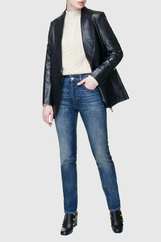 Isabel Marant woman blue cotton jeans for women buy with prices and photos 156391 - photo 2