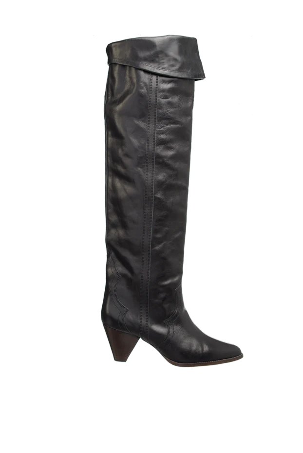 Isabel Marant woman black leather boots for women buy with prices and photos 156393 - photo 1