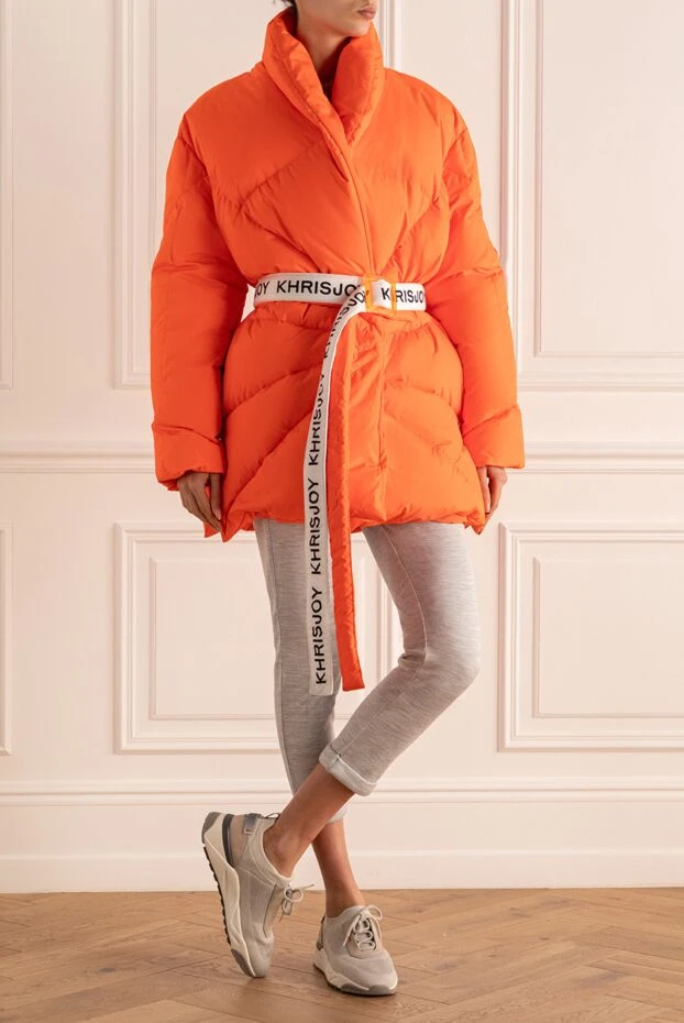 Khrisjoy woman women's orange polyester down jacket buy with prices and photos 156456 - photo 2