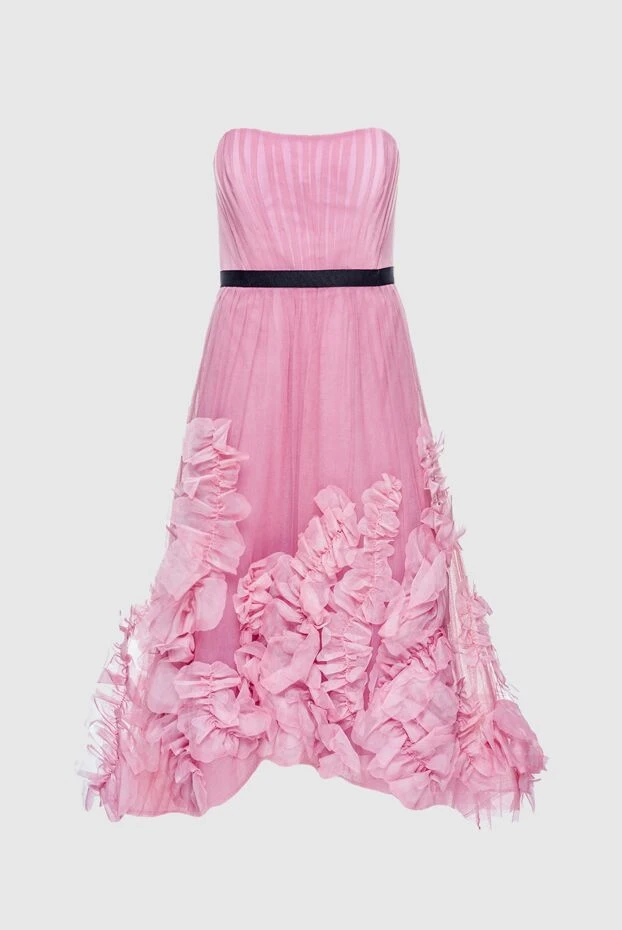 Marchesa Notte женские платье из нейлона розовое женское купить с ценами и фото 156499 - фото 1