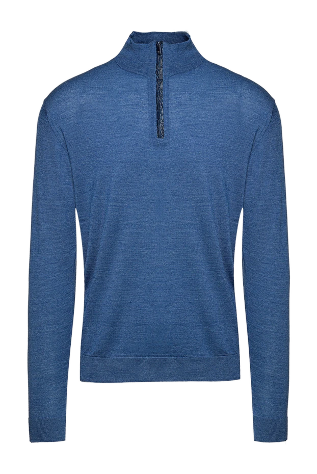 Torras man wool, silk and cashmere troyer blue for men buy with prices and photos 156501 - photo 1