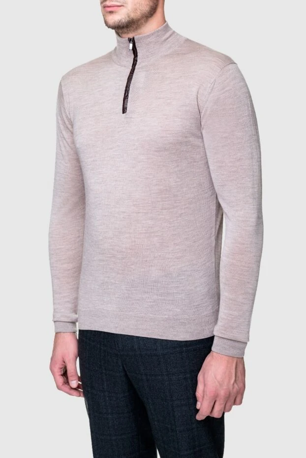 Torras man beige wool, silk and cashmere troyer for men buy with prices and photos 156502 - photo 2