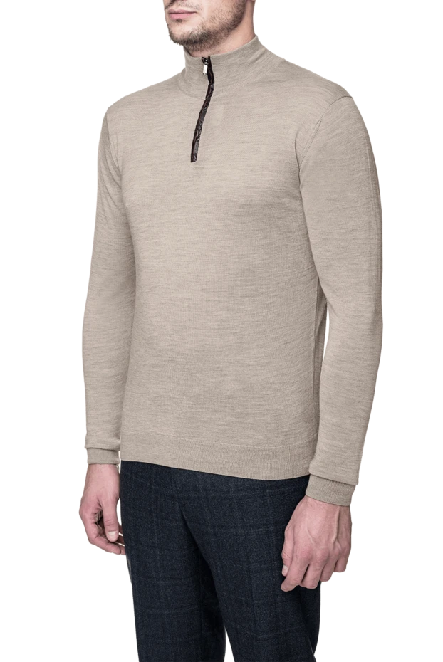 Torras man beige wool, silk and cashmere troyer for men buy with prices and photos 156502 - photo 2