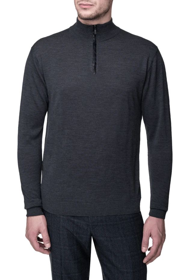 Torras man wool, silk and cashmere troyer gray for men buy with prices and photos 156505 - photo 2