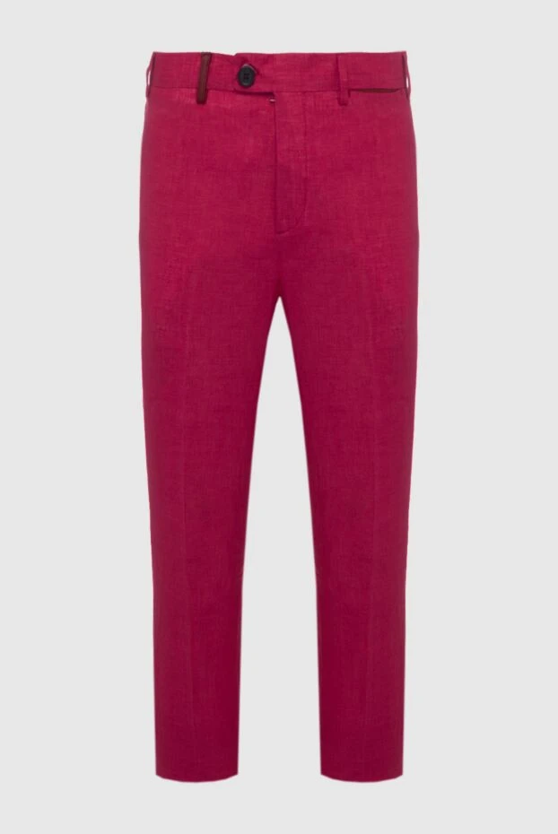 Torras man pink linen trousers for men 156509 - photo 1