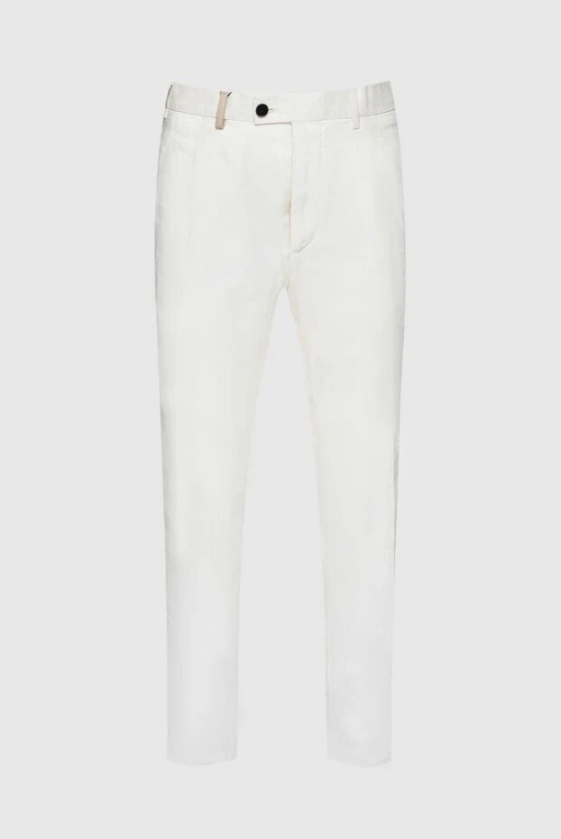 Torras мужские брюки из льна белые мужские купить с ценами и фото 156510 - фото 1