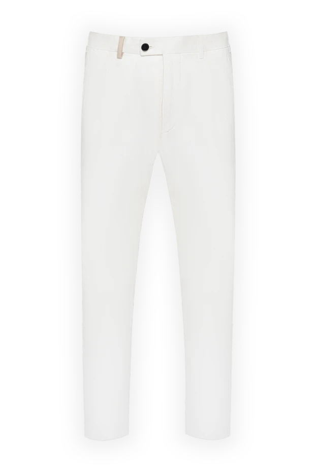 Torras white linen pants for men 156510 - photo 1