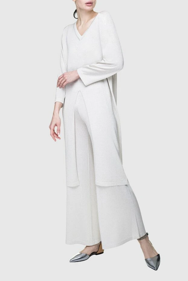 Panicale женские платье белое женское купить с ценами и фото 156534 - фото 2
