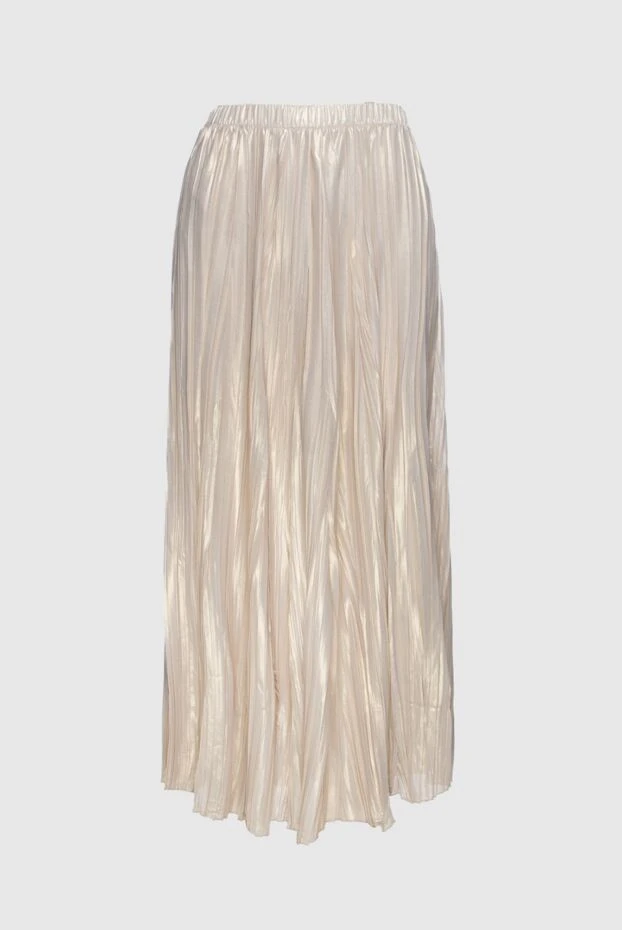 Panicale женские юбка из полиэстера бежевая женская купить с ценами и фото 156545 - фото 1