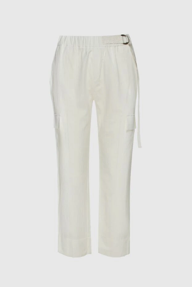 Panicale женские брюки белые женские купить с ценами и фото 156574 - фото 1