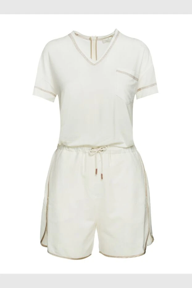 Panicale woman white women's overalls 156575 - photo 1