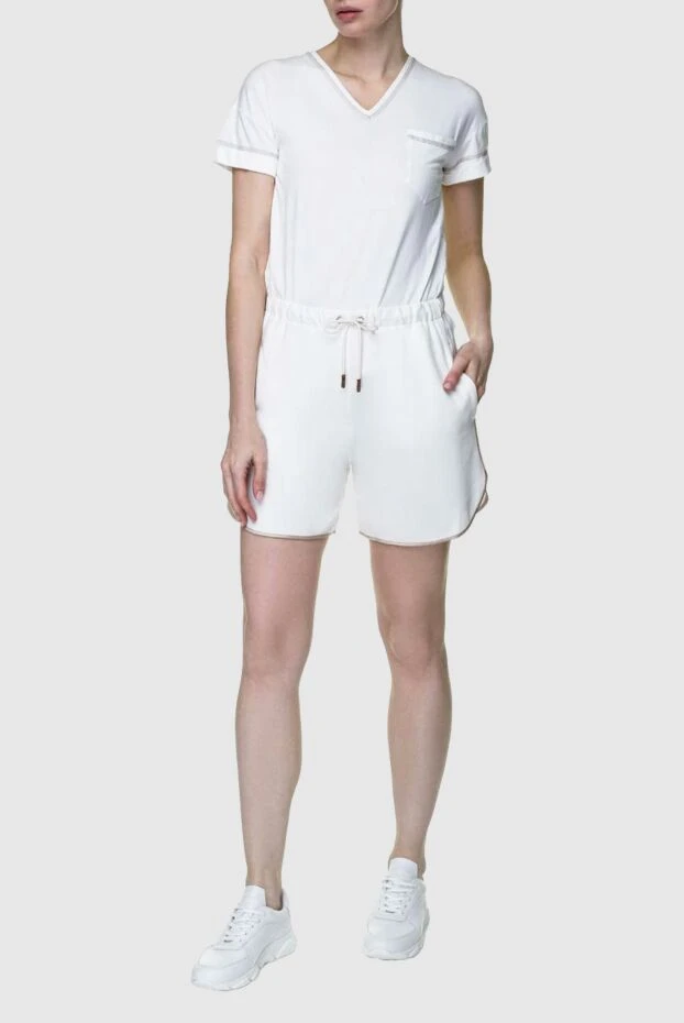 Panicale woman white women's overalls buy with prices and photos 156575 - photo 2