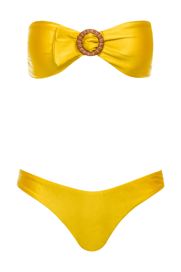 Zimmermann женские купальник раздельный из полиамида и эластана желтый женский купить с ценами и фото 156579 - фото 1