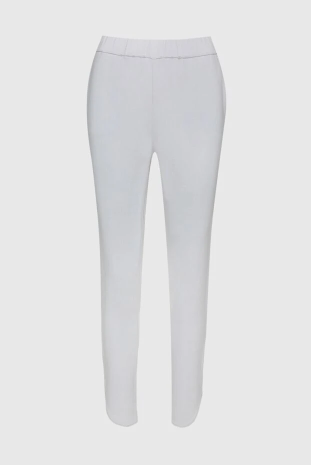 Panicale женские брюки из вискозы серые женские купить с ценами и фото 156647 - фото 1