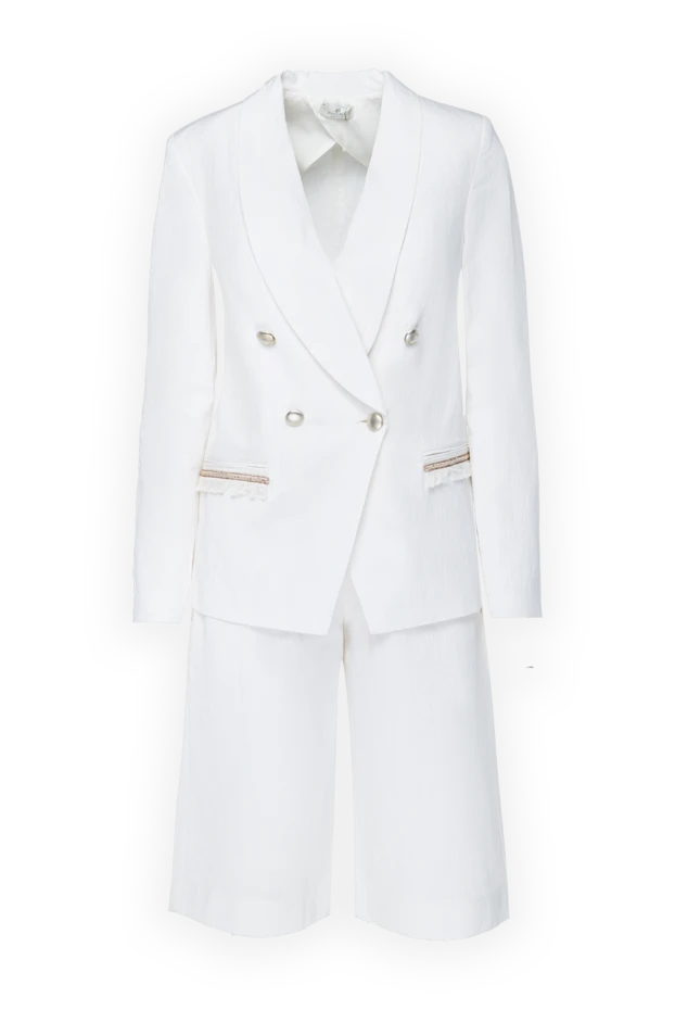 Panicale женские костюм с шортами белый женский купить с ценами и фото 156684 - фото 1