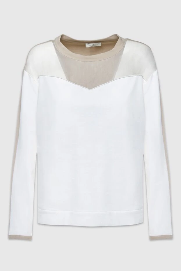 Panicale woman white cotton jumper for women buy with prices and photos 156685 - photo 1
