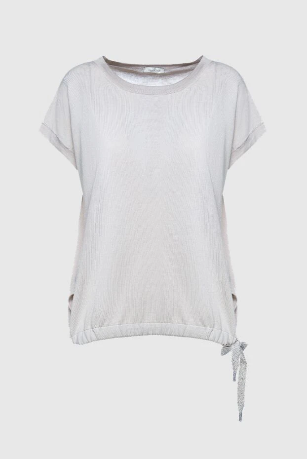 Panicale женские футболка из хлопка серая женская купить с ценами и фото 156701 - фото 1