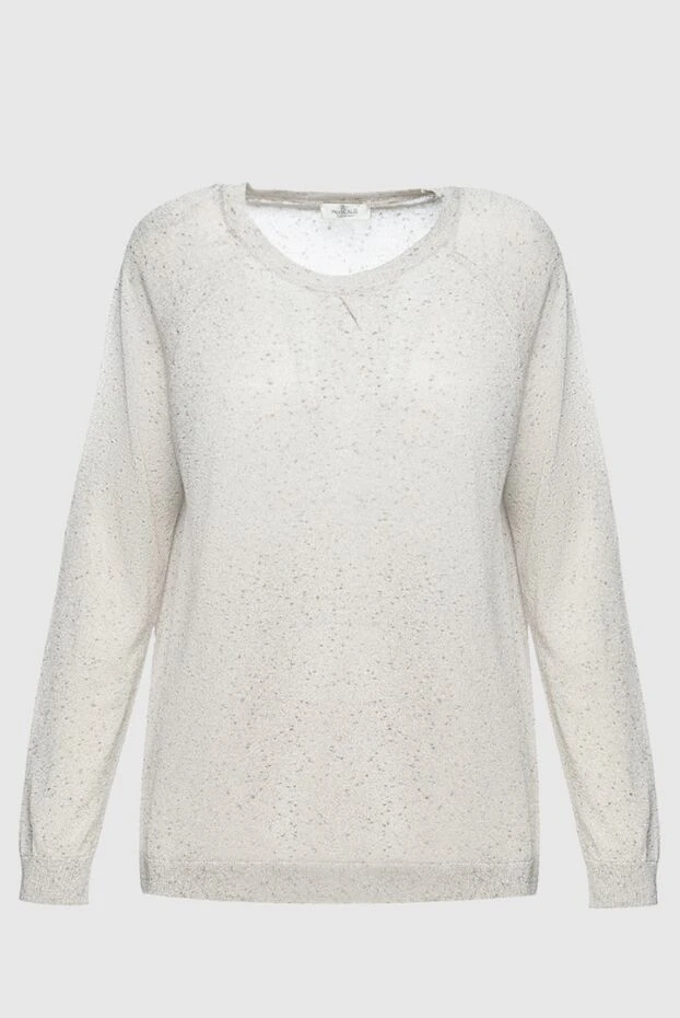 Panicale woman white viscose and lame jumper for women buy with prices and photos 156708 - photo 1