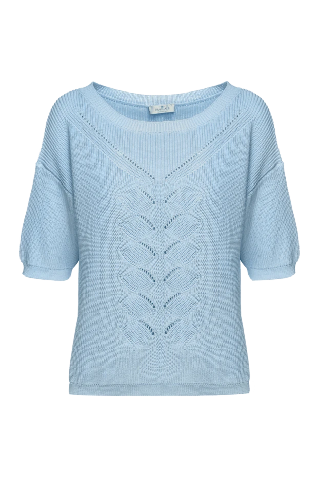 Panicale woman blue cotton jumper for women 156716 - photo 1