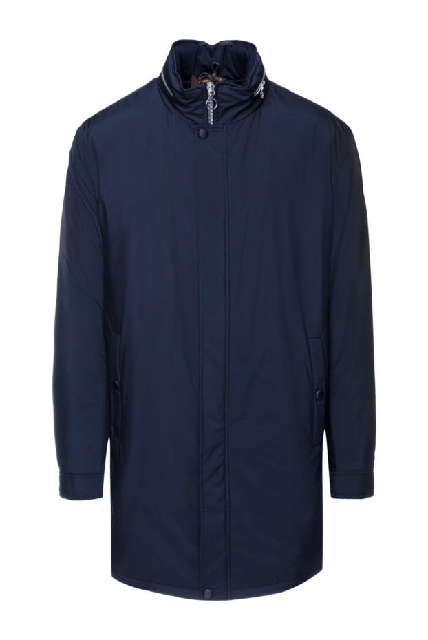 Seraphin jacket made of nylon and cashmere blue for men 156752 - photo 1