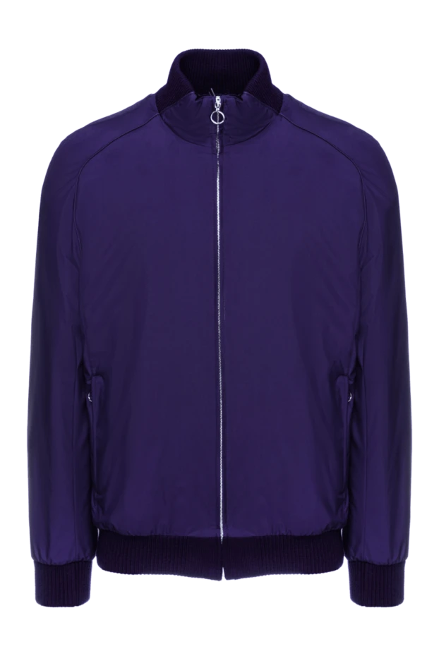 Seraphin man nylon and cashmere jacket purple for men buy with prices and photos 156754 - photo 1