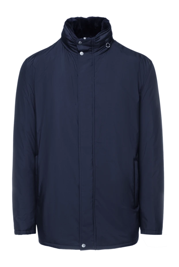 Seraphin чоловічі куртка на хутрі з нейлону синя чоловіча купити фото з цінами 156761 - фото 1