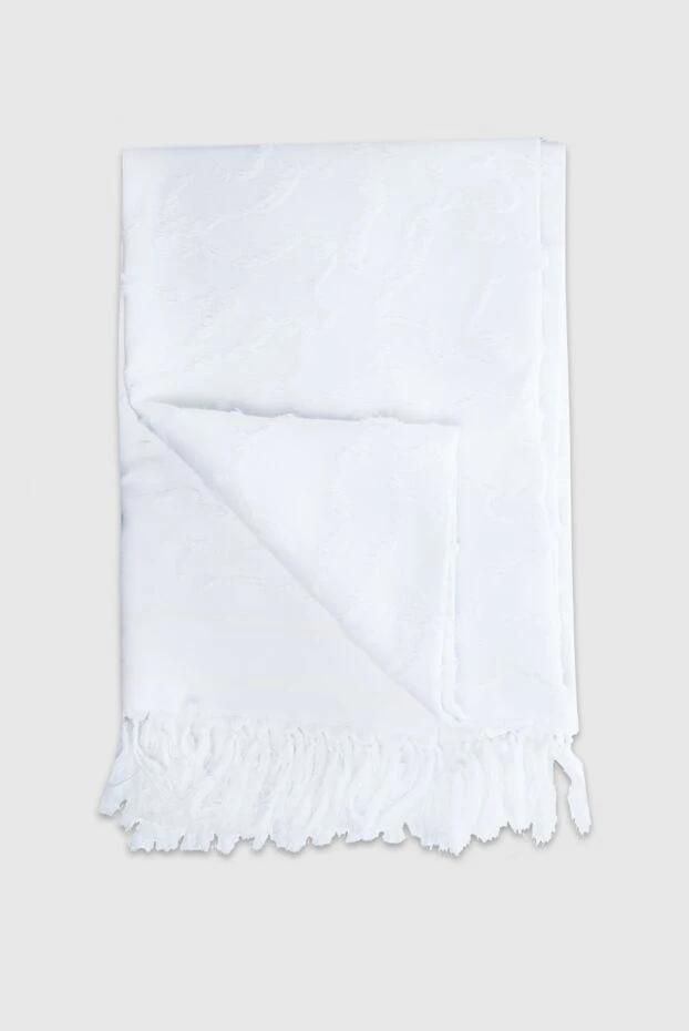 Dior жіночі палантин з бавовни білий жіночий купити фото з цінами 156769 - фото 1